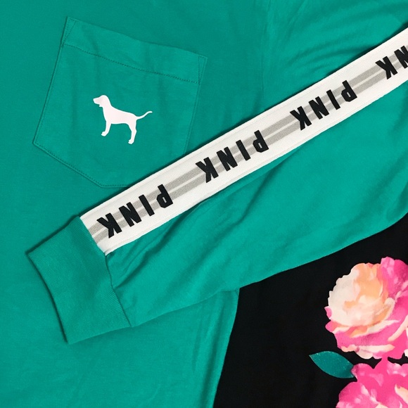 ❌SOLD❌ VS PINK long sleeve shirt - Picture 3 of 4